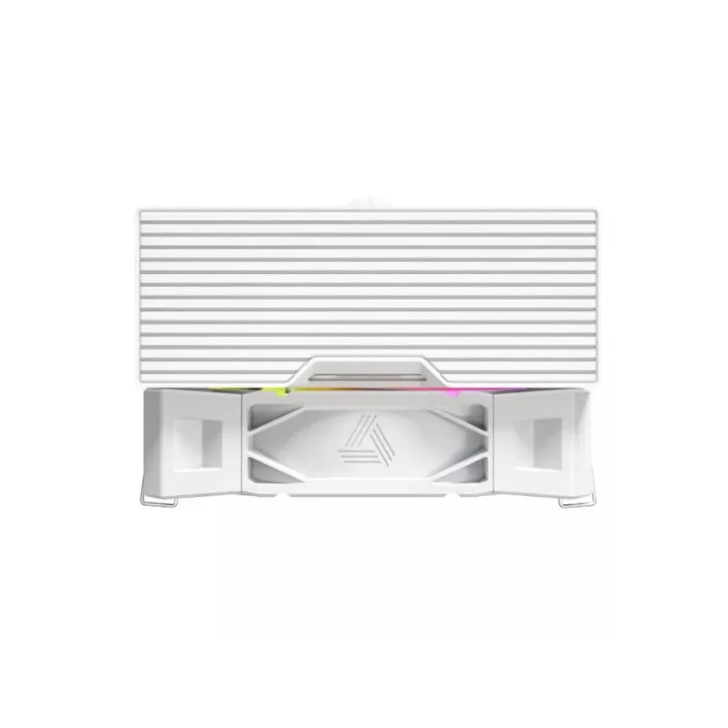 Montech NX400 White ARGB cooler a ar para CPU, 120 mm, multi-socket, branco