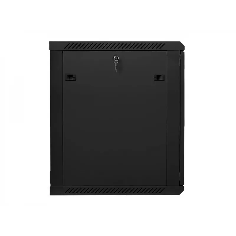 Armário de instalação de parede Lanberg 19'' 15U 600x600mm preto (porta de vidro)