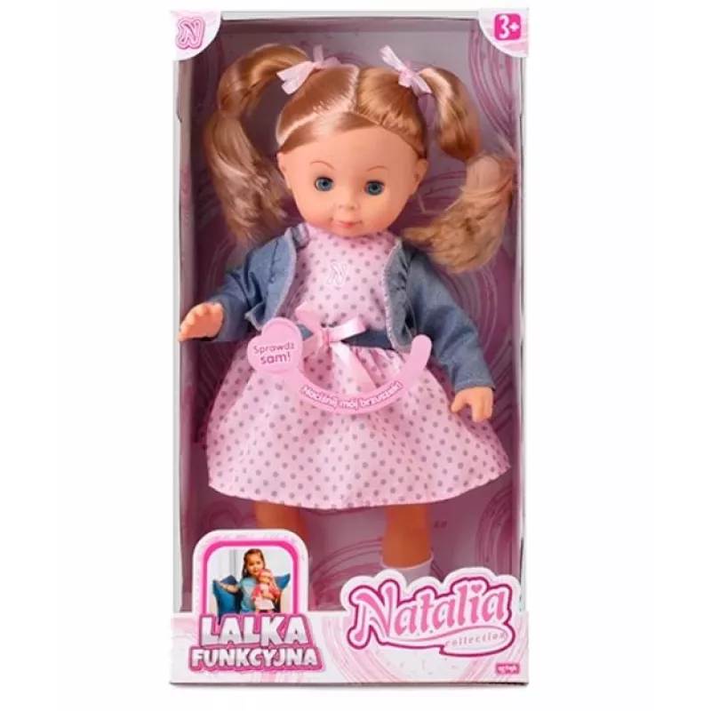 Boneca Artyk Natalia 39 cm com voz em polaco — boneca articulada