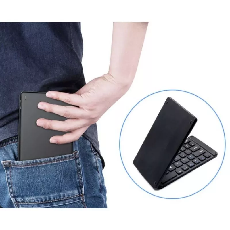 Teclado sem fios dobrável Bluetooth 3.0