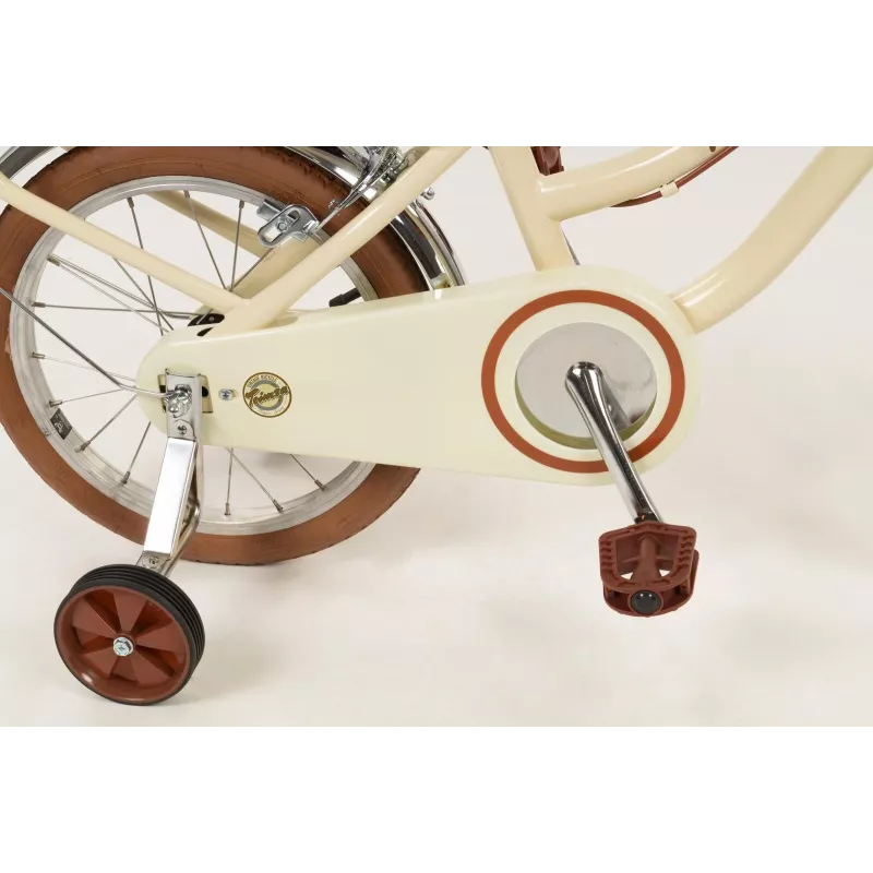 Bicicleta infantil Toimsa 16 polegadas modelo TOI16231 Vintage bege — roda de 16 polegadas, bicicleta infantil