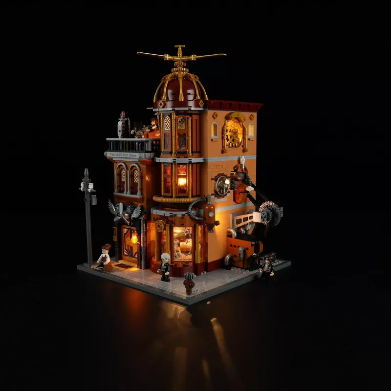 Steampunk Flying Club, brinquedo de construção
