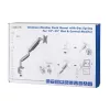 Suporte de monitor LogiLink BP0042 81,3 cm (32 polegadas) de secretária alumínio