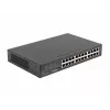 Switch não gerido LANBERG RSGE-24 — 24× Gigabit Ethernet 1U, montagem em rack, preto
