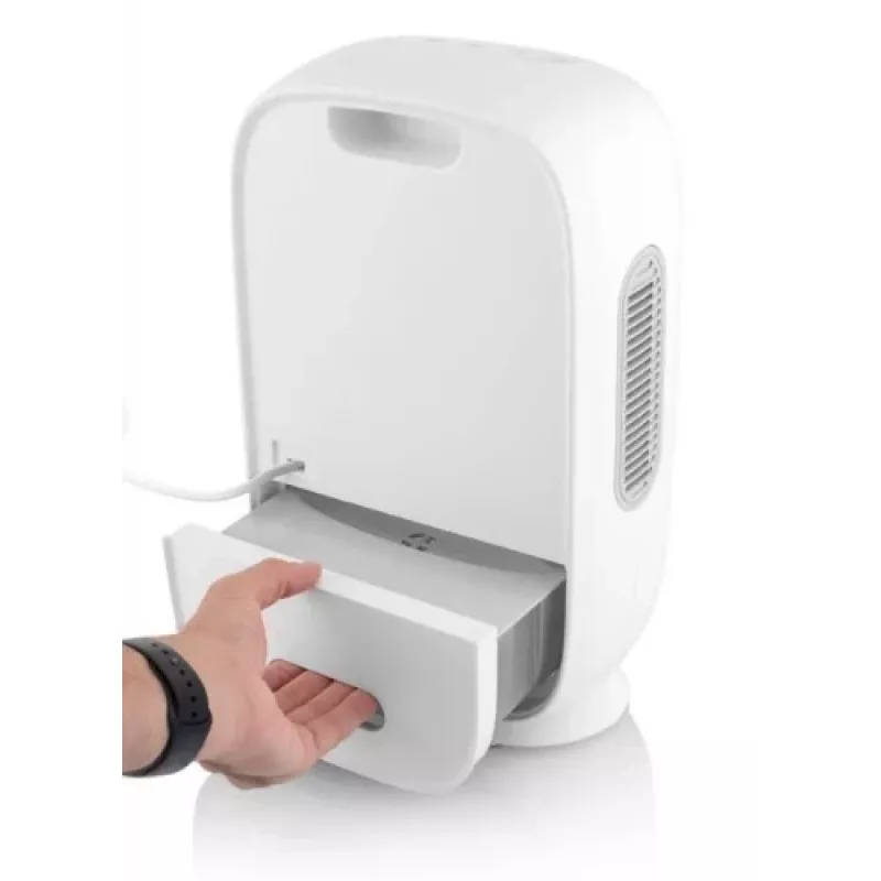 Desumidificador ETA ETA163090000 60 W, depósito de 1,2 litros – desumidificador doméstico compacto