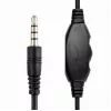 Headset gaming com fios GEMBIRD MHS-03-BKRD — binaural, circum-aural, 3,5 mm, cabo de 1,8 m, vermelho/preto