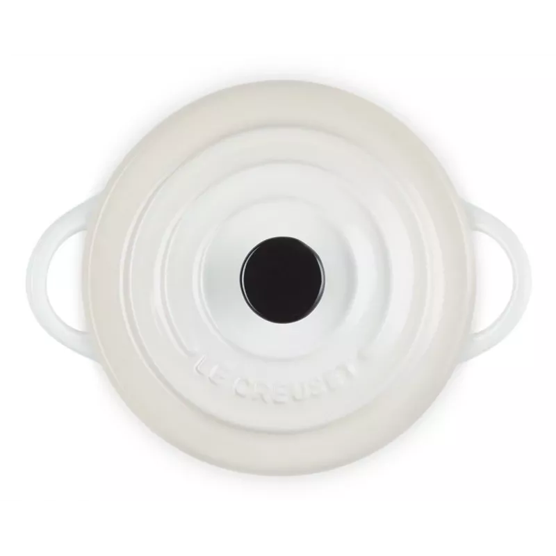 Le Creuset 71901107160100 Mini Dutch Oven, 0,25 L, branco