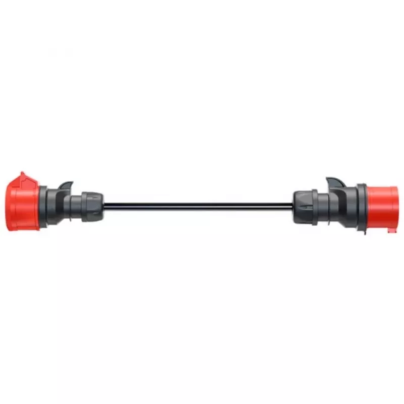 Adaptador para Gemini flex 11 kW, CEE vermelho trifásico 16A > CEE vermelho 32A (preto, 30 cm)