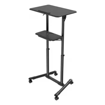 Secretária elevatória Gembird TVS-DESK-01-BK preto 20 kg 1110-1345 mm