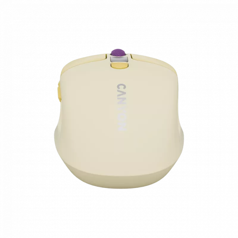 Canyon MW-26 – rato ótico sem fios 2 em 1 Bluetooth / 2,4 GHz – silencioso – 6 botões – 800/1200