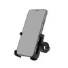 Suporte para tablet e smartphone FIXED Holder Fixed Bikee ALU 2 ajustável 360° preto, alumínio, suporte de fixação ajustável