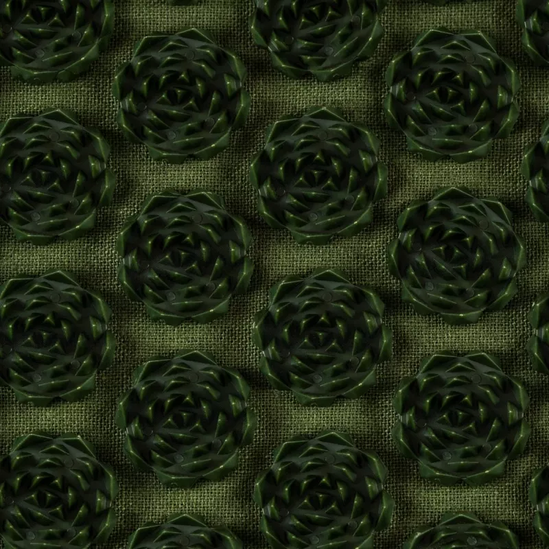 Tapete de acupressão ORO-HEALTH, cor verde