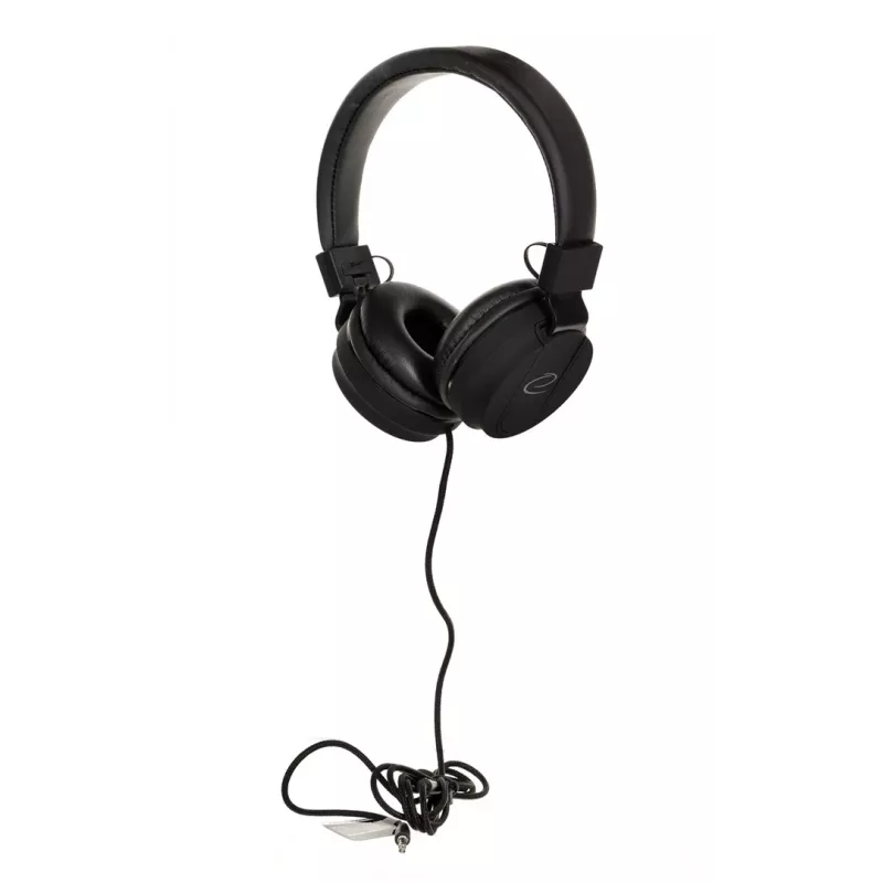 Auscultadores ESPERANZA BONGO EH212K — com fios, arco de cabeça, 20–20000 Hz, cabo de 1,5 m, preto