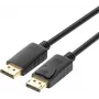 Cabo Unitek DisplayPort 1.2 - DisplayPort 1.2 1,5m preto