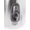 Chaleira elétrica Adler AD1223 — 1,7 l, 2000 W, aço inoxidável com detalhes pretos
