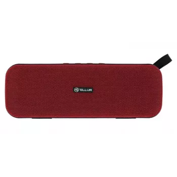 Coluna portátil Tellur Coluna Bluetooth Loop 10W vermelha