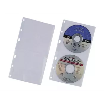 Bolsa para discos Durable 5203-19 2 discos transparente