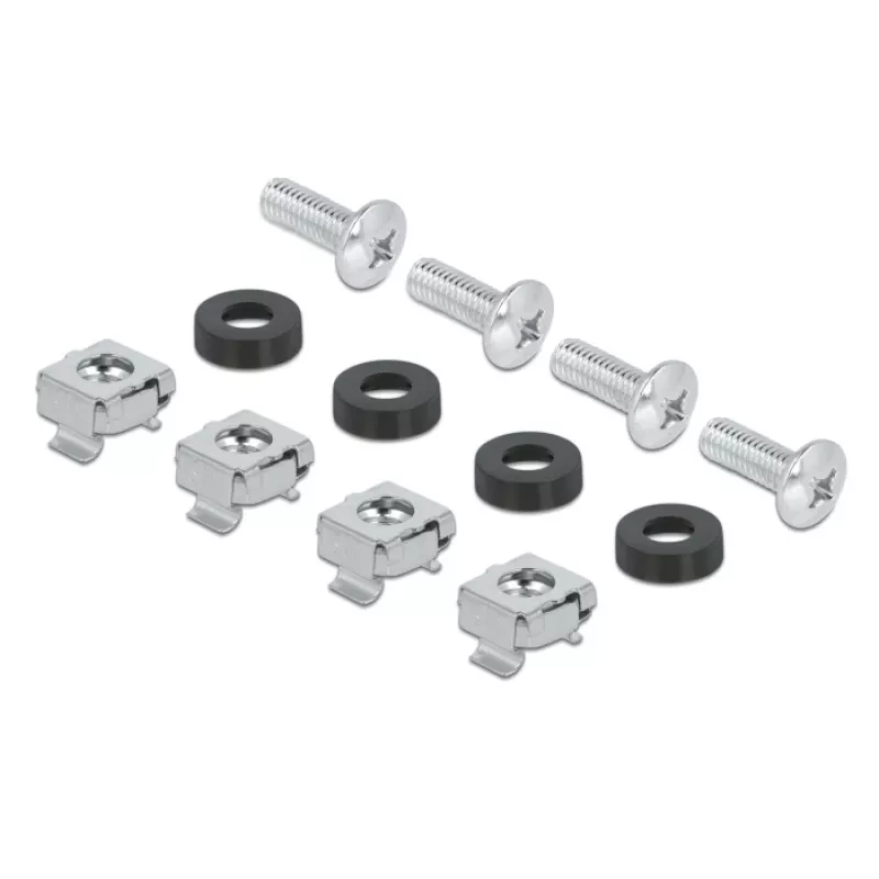 Painel para calha DIN DeLOCK 67031 metal preto 19 polegadas 482,6 mm
