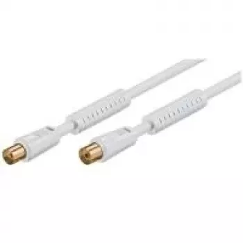 Wentronic 67277 cabo coaxial branco