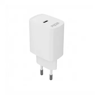 Carregador de viagem USB-C PEDEA 20W Power Delivery branco (60040103)