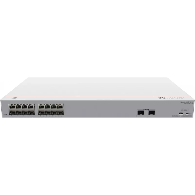 HUAWEI eKit S110 Série S110-16LP2SR não gerido L2 Gigabit Ethernet (10/100/1000) Power over Ethernet (PoE) 1U cinzento