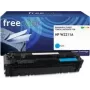 FREECOLOR K18888F7 cartucho de toner, compatível com HP W2211A, com chip, ciano, 1250 páginas