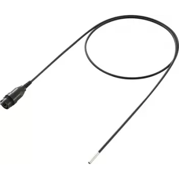 Sonda de endoscópio Voltcraft BS-3.9 3,9 mm Ø, 1 m de comprimento, câmara QVGA, à prova de água, função de rotação, iluminação LED