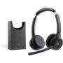 Headset 722 Wireless DUAL+STAND Carbon preto Usba Bundle
