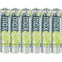 Ansmann 4+2 pilhas recarregáveis maxE Micro AAA 800 mAh