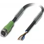 Phoenix Contact cabo sensor/atuador Polos: 4 SAC-4P- 3,0-PUR/M 8FS Conteúdo: 1 unid. (1681855)