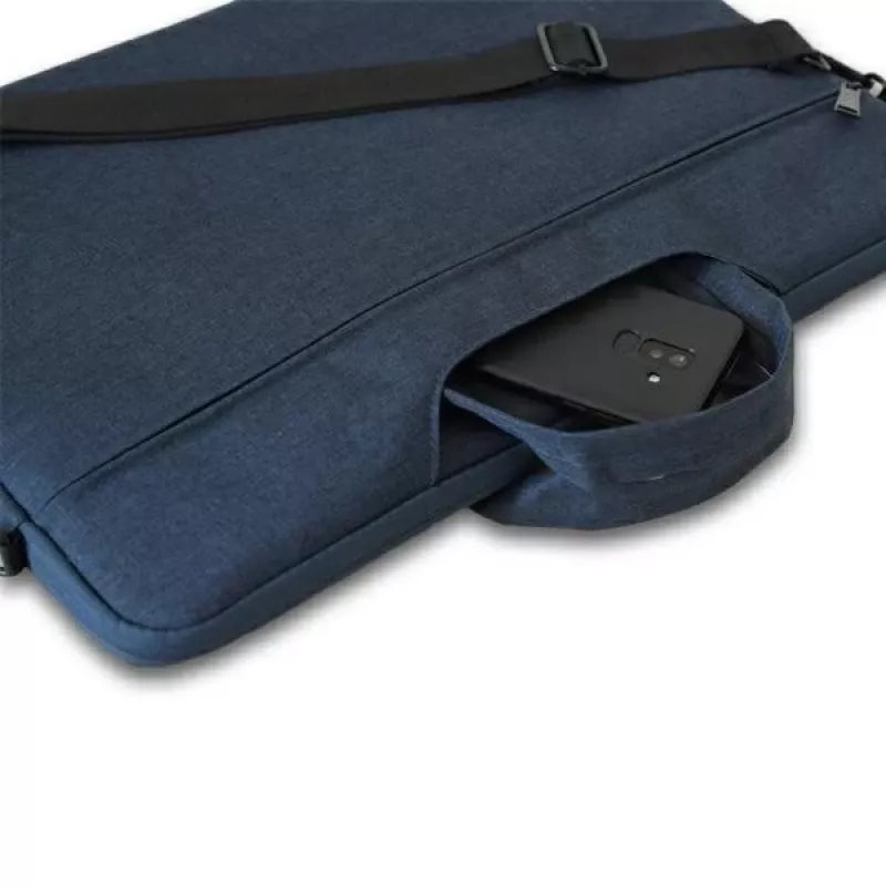 Mala para portátil Beline 16 azul-marinho – material robusto, design leve para portáteis de 16 polegadas