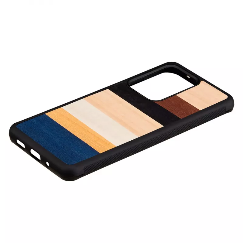Capa para telemóvel Man and Wood para Samsung Galaxy S20 Ultra — preto