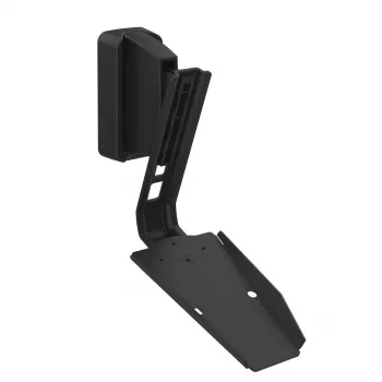 Suporte de parede Vogels | Suporte de parede para coluna para Sonos Era 300 | Inclinável, orientável | Capacidade máxima 7 kg | Preto