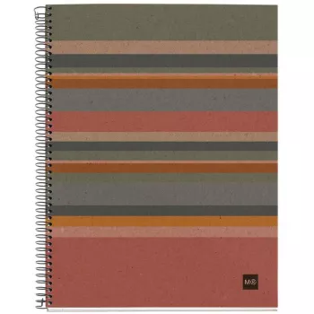 Bloco universitário MIQUELRIUS Eco Design quadriculado DIN A4 com margem interior (A616299)