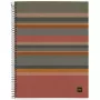 Bloco universitário MIQUELRIUS Eco Design quadriculado DIN A4 com margem interior (A616299)
