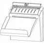 Lâmina de corte peça sobresselente para impressora de etiquetas Zebra, modelo P1058930-190 — compatível com ZT420, 1 unid.