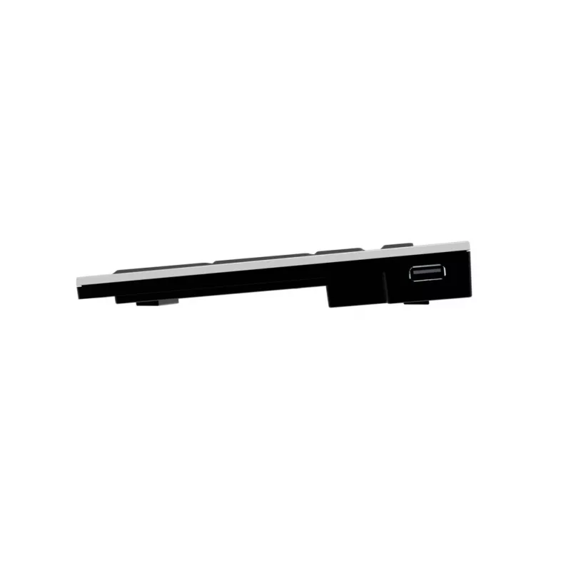 Logickeyboard LKB-MCOM4-AJPU-FR teclado USB AZERTY francês prateado (LKB-MCOM4-AJPU-FR)