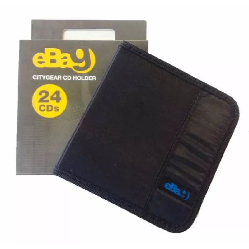 Ecat JOLCDR24 Bolsa de armazenamento para CD/DVD 24 CD/DVD