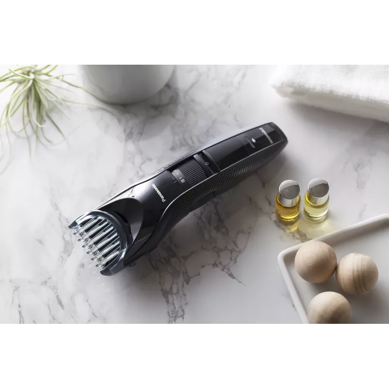 Panasonic ER-GC53 máquina de cortar cabelo, 19 definições de comprimento, preta