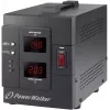 Regulador de tensão PowerWalker AVR 2000 SIV FR 2 saídas AC 110 - 280 V preto