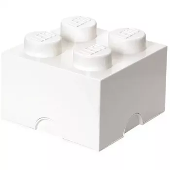 Bloco de arrumação LEGO Room Copenhagen 4 branco – LEGO 40031735 bloco de arrumação para organizar brinquedos e pequenos objetos