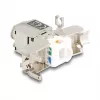 Acoplador de cabo de rede DeLOCK 88198 LSA para LSA Cat.6A STP 31,6 mm aço inoxidável