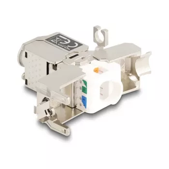 Acoplador de cabo de rede DeLOCK 88198 LSA para LSA Cat.6A STP 31,6 mm aço inoxidável