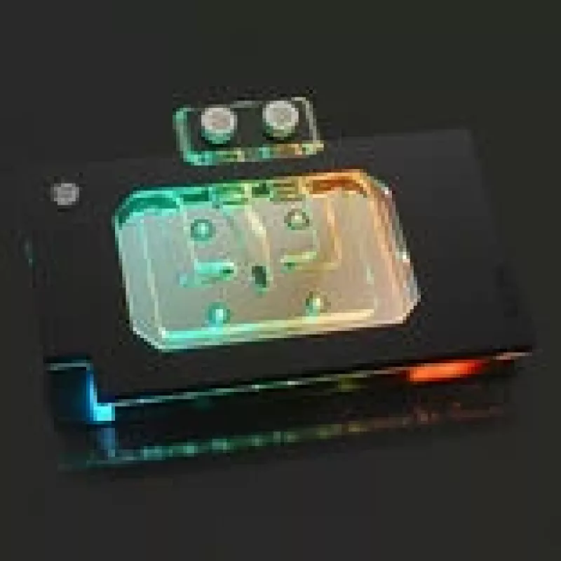 Dissipador de água BitsPower NEBULA V2 TUF Gaming RTX 5090, ARGB, acrílico, preto