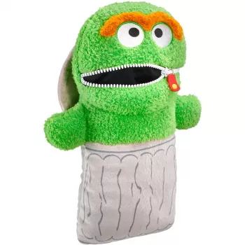 Peluche Schmidt Spiele Sesamstraße Oskar, brinquedo macio de personagem de tecido