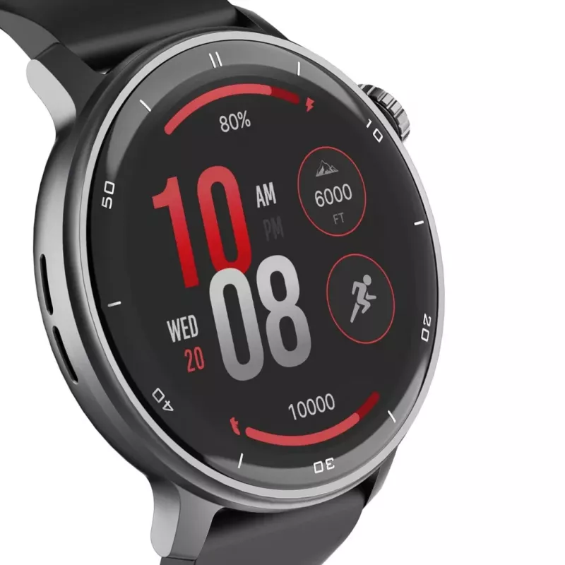 Smartwatch Stelio STSWA101BK Activ GPS 46 mm preto