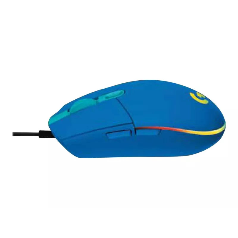 Logitech G102 LIGHTSYNC rato gaming, azul