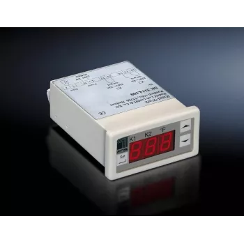 Rittal SK 3114.200 Termómetro digital e termóstato, 100-230 V AC / 24-60 V DC, RAL 7035