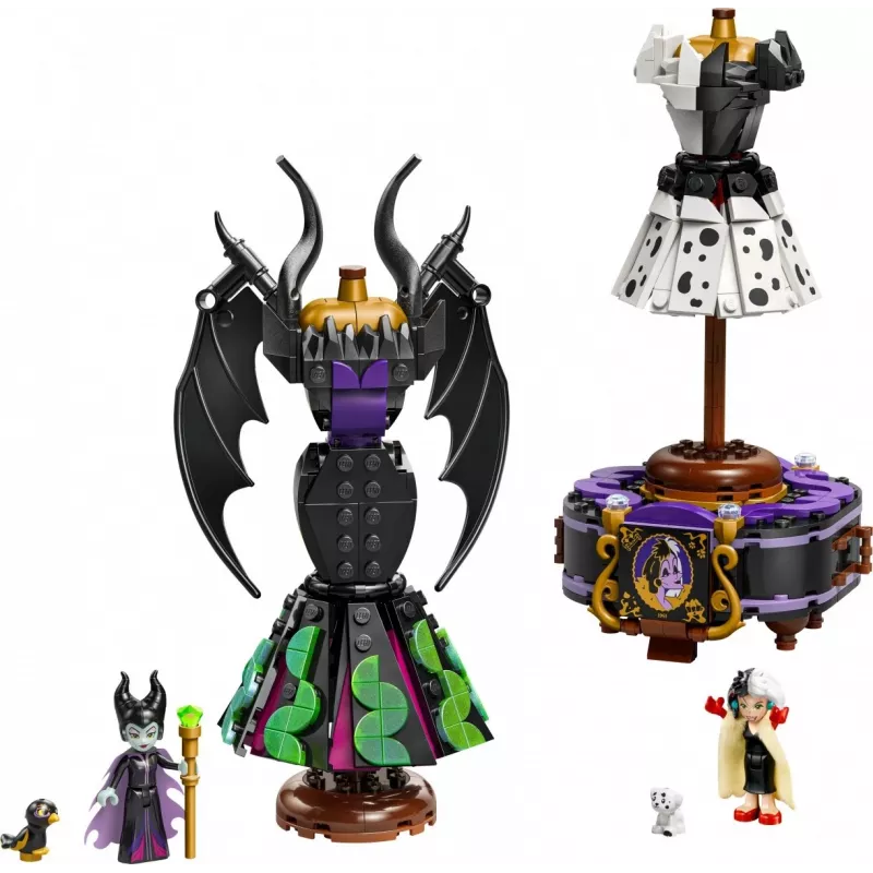 LEGO DISNEY 43262 Vestidos da Maléfica e da Cruella de Vil