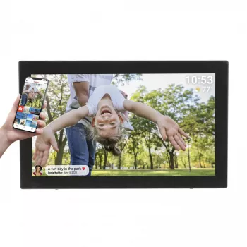 Moldura digital Denver PFF-2160 21,5 polegadas ecrã tátil Wi-Fi 32GB